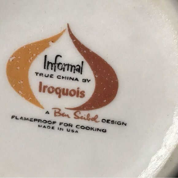 Vintage Iroquois Ben Seibel Harvest Time Informal Flameproof True China Creamer - Picture 13 of 14